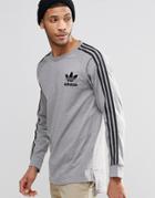 Adidas Originals Adicolour Long Sleeve T-shirt B10713 - Gray