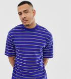 Collusion Tall Striped T-shirt - Multi