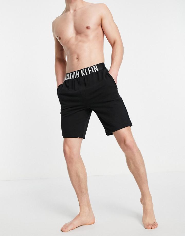 Calvin Klein Intense Power Lounge Short In Black