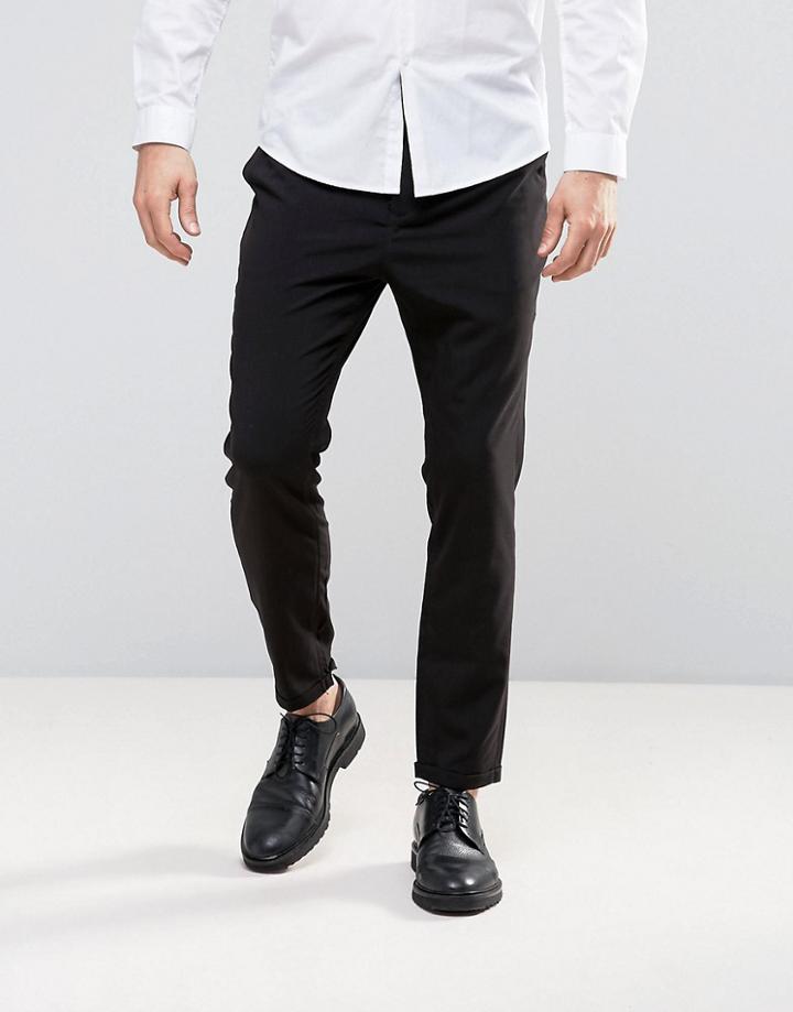 Jack & Jones Premium Smart Tapered Pant - Black