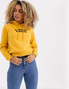 Vans Flying V Boxy Mustard Hoodie-yellow