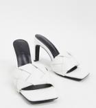 Z Code Z Exclusive Rae Vegan Plaited Heeled Mules In White