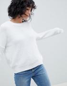 Asos Design Crop Chunky Sweater - Multi