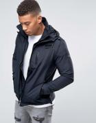 Firetrap Hooded Funnel Neck Jacket - Black