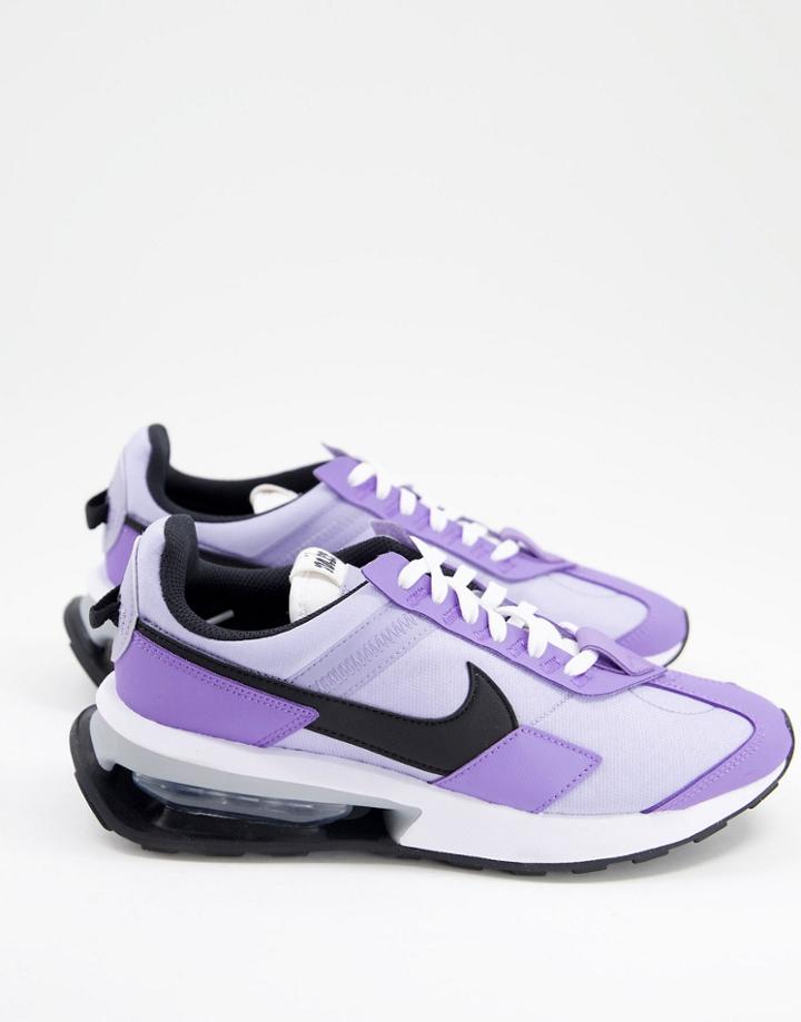 Nike Air Max Pre-day Sneakers In Purple And Black