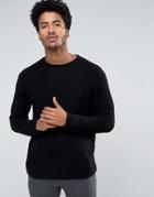 Mango Man Sweater In Black - Black