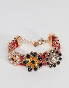 Aldo Jewel Cluster Bracelet - Multi