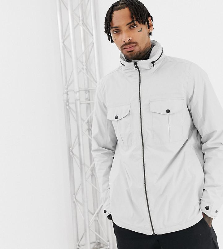 Didriksons Klemens Parka Jacket In Gray - Gray