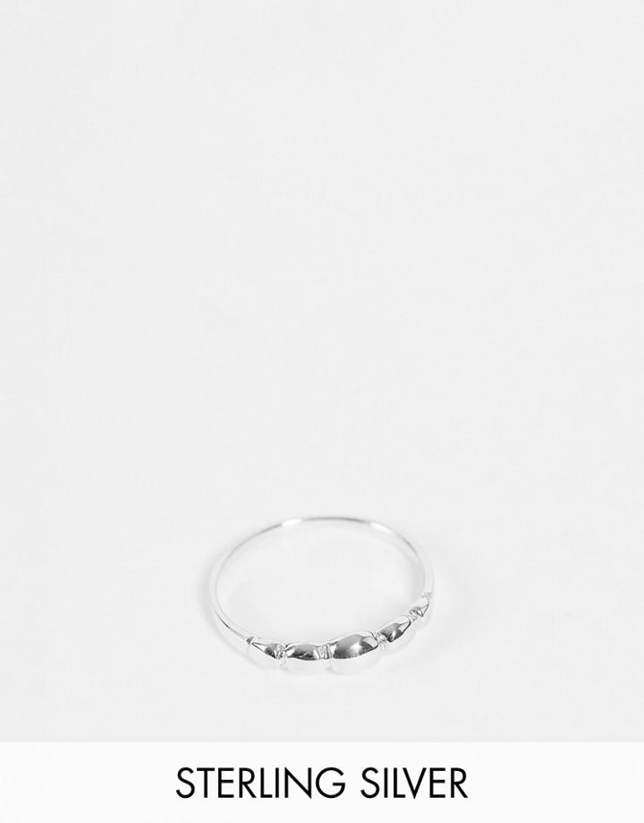 Kingsley Ryan Chunky Circles Ring In Sterling Silver