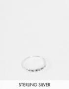 Kingsley Ryan Chunky Circles Ring In Sterling Silver