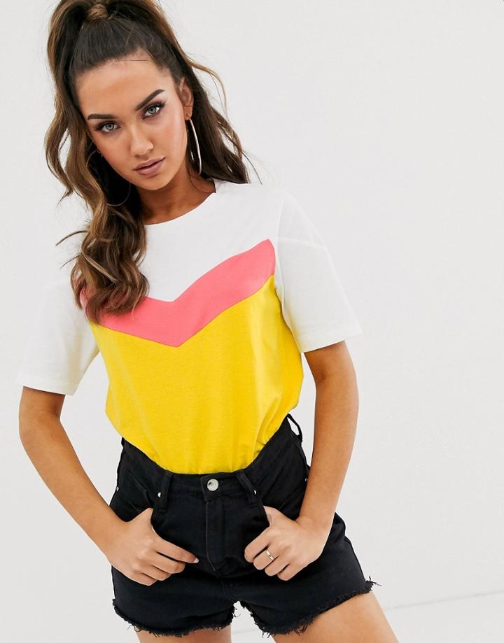 Puma Xtg Colorblock T-shirt-white