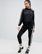 Adidas Originals Adicolor Deluxe Lightweight Knitted Cigarette Pants - Black