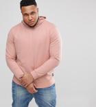 Only & Sons Plus Hooded Sweat - Pink