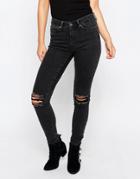 Noisy May Lucy Slim Jeans 34 - Black