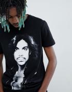 Asos Design Prince Photo T-shirt - Black