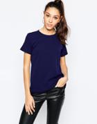 Daisy Street Open Back Top - Navy