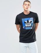 Adidas Originals Impo Check T-shirt In Black Az1028 - Black