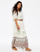 Star Mela Zella Embellished Maxi Skirt