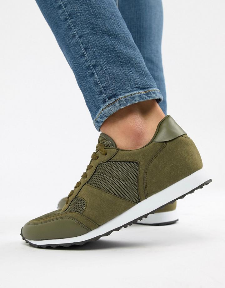 Kg By Kurt Geiger Sneakers In Khaki - Green