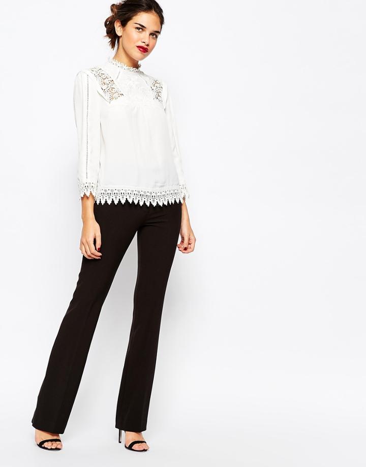 Warehouse Premium Tailored Pant - Black