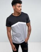 D-struct Contrast T-shirt - Gray
