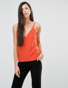 Finders Keepers Stand Still Cami Top - Terracotta