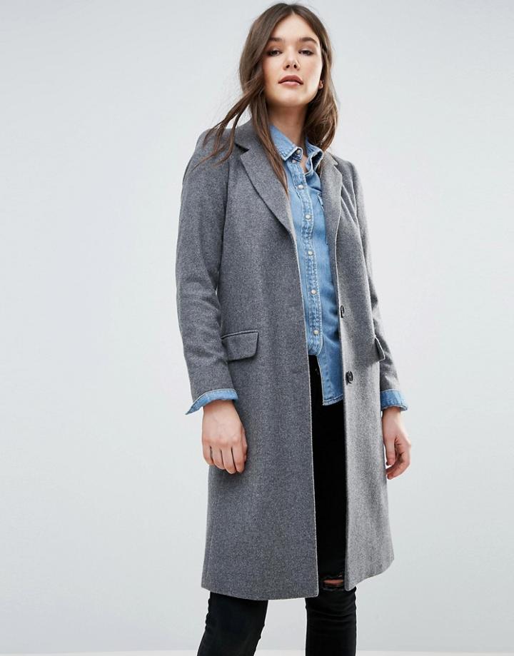 Helene Berman College Coat - Gray