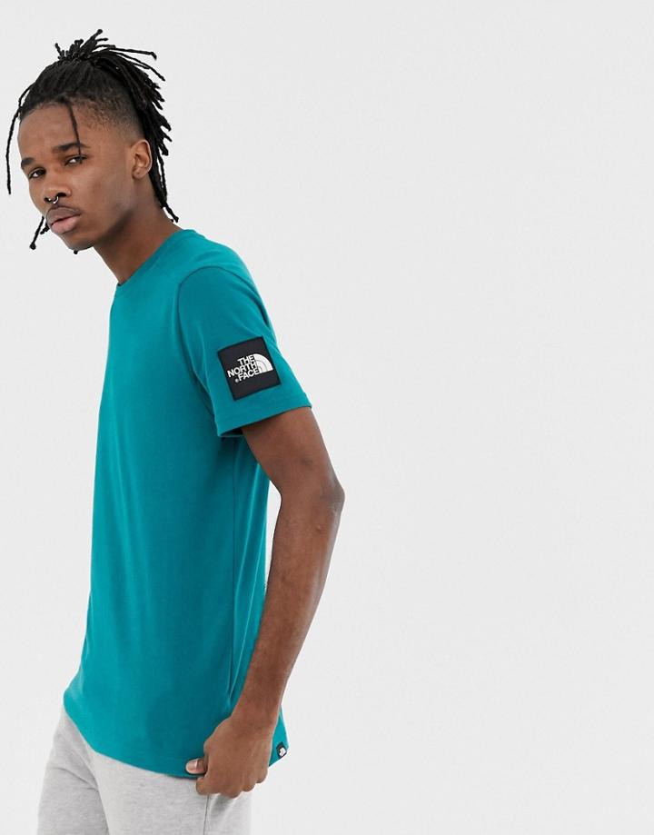 The North Face Fine 2 T-shirt In Green - Green
