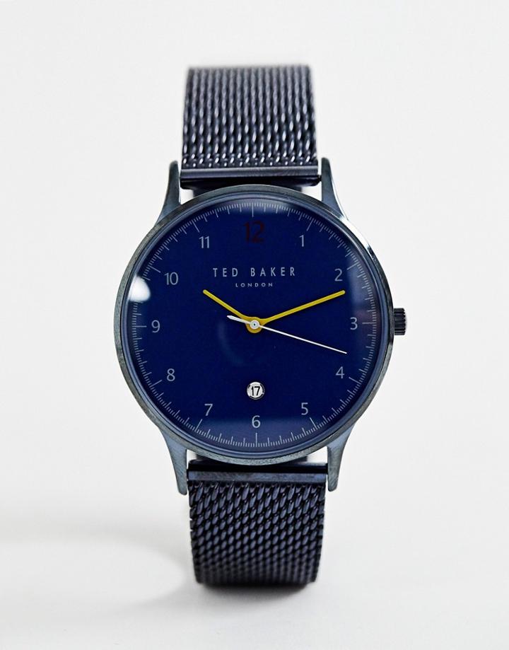 Ted Baker Ethan Mesh Watch - Blue