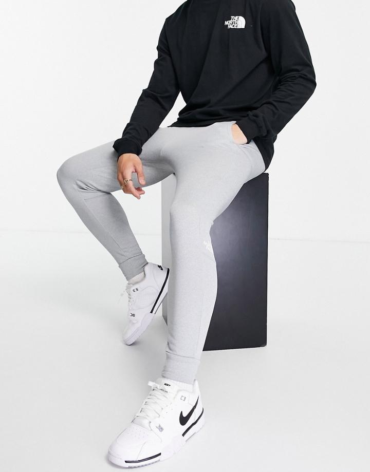 The North Face Box Nse Sweatpants In Gray-grey