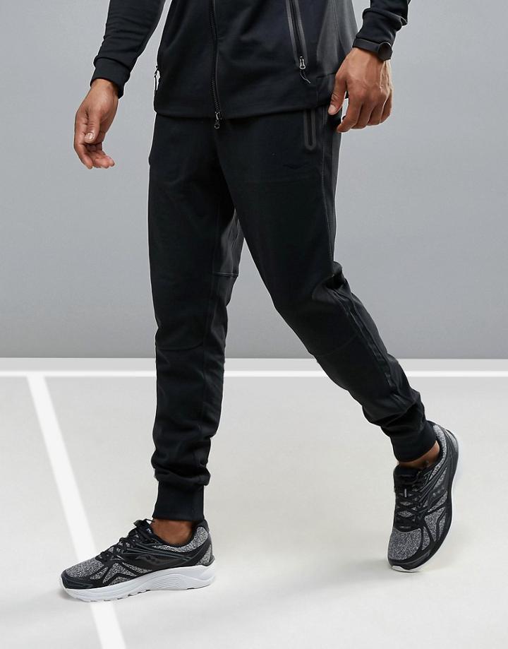 Saucony Running Cityside Joggers In Black Sa81297-bk - Black