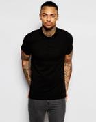 Asos Extreme Muscle Polo In Black - Black