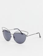 Jeepers Peepers Cut Out Cat Eye - Gray