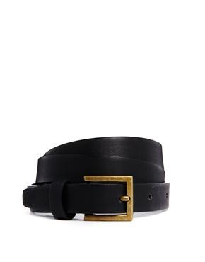 Asos Vintage Look Waist And Hip Belt - Black
