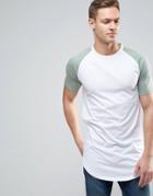 Jack & Jones Originals T-shirt With Raglan Sleeve - White