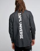 Aape By A Bathing Ape Shirt With Back Logo In Regular Fit - Black
