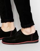 Asos Casual Shoes In Black Suede - Black
