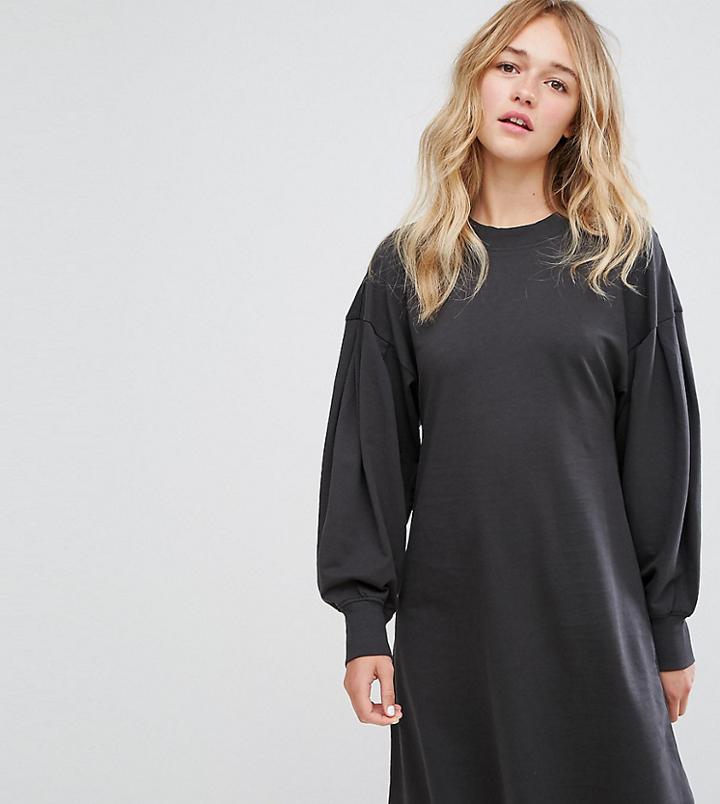 Monki Skater Midi Sweat Dress