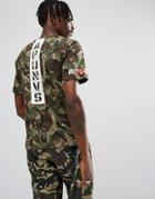 Aape By A Bathing Ape T-shirt With Universe Back Print - Green