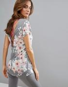 Ted Baker Fit To A T Strap Back T-shirt - Multi