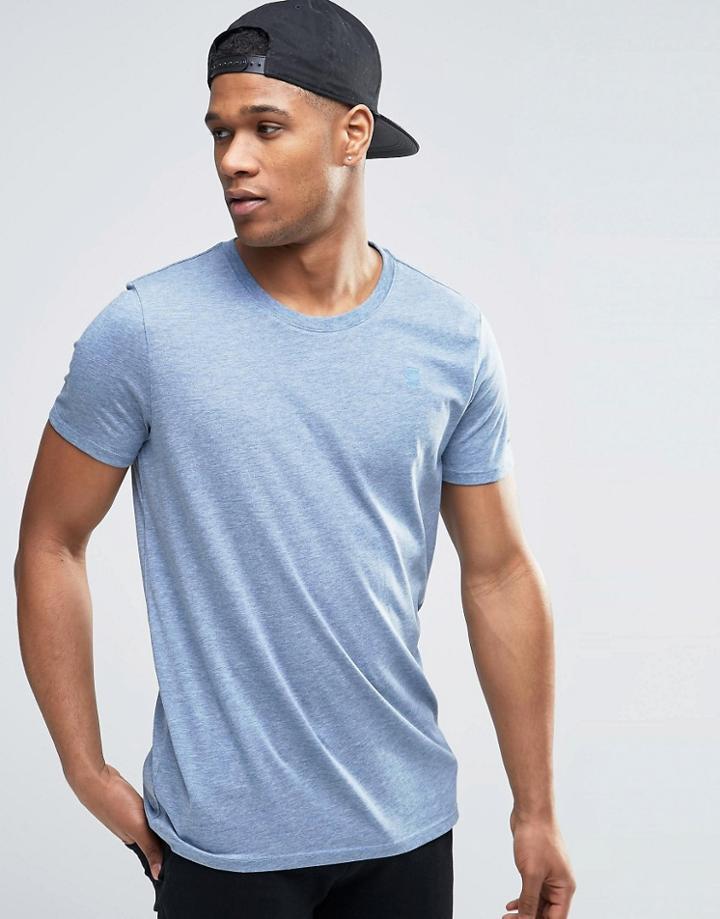 G-star Base-a T-shirt - Lt Cloud Htr