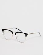 Quay Australia Evasive Square Glasses With Black Frame - Black