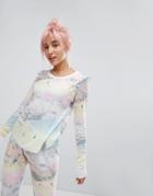 Wildfox Ski Slopes Lounge Top - Multi