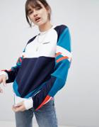 Adidas Originals Nova Color Block Sweatshirt - Navy