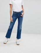 Pepe Jeans Check In Bootcut Jeans - Blue