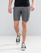 Pull & Bear Jersey Shorts In Gray - Gray