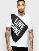 Love Moschino Stamp T-shirt - White