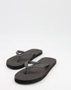 Truffle Collection Flip Flops In Black