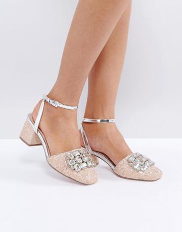 Asos Something Special Embellished Heels - Multi