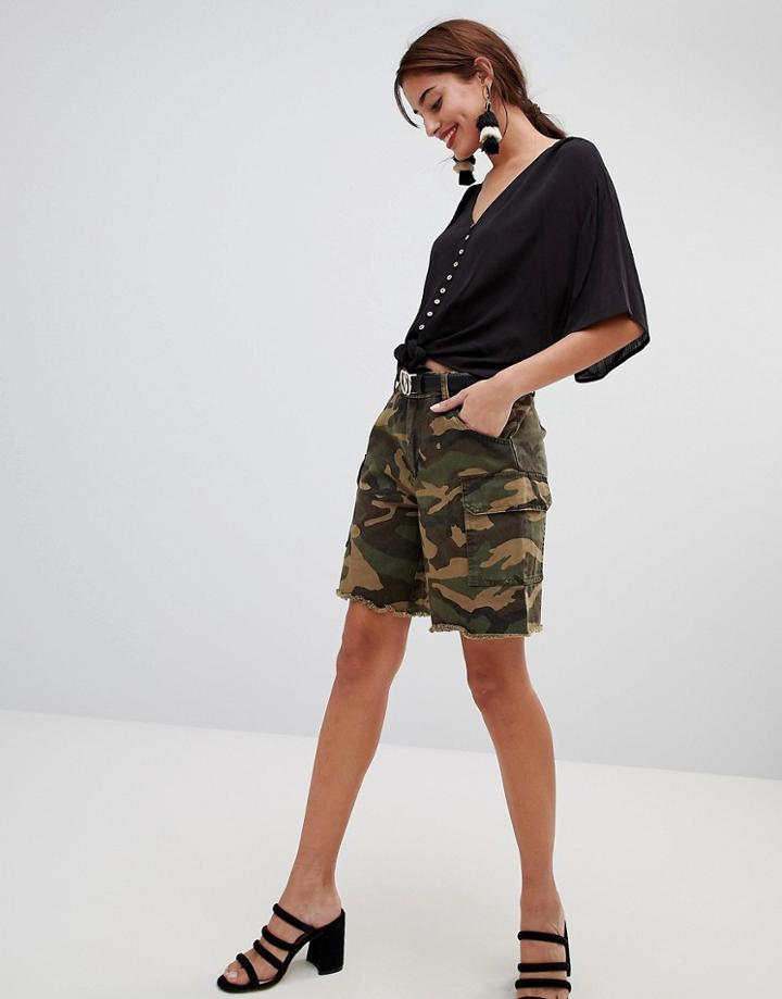 Na-kd Army Bermuda Shorts - Multi